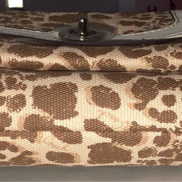 NWT! COACH Park Giraffe SV/Natural Multi Print Swing-pack F50562 - Picture 5 of 7